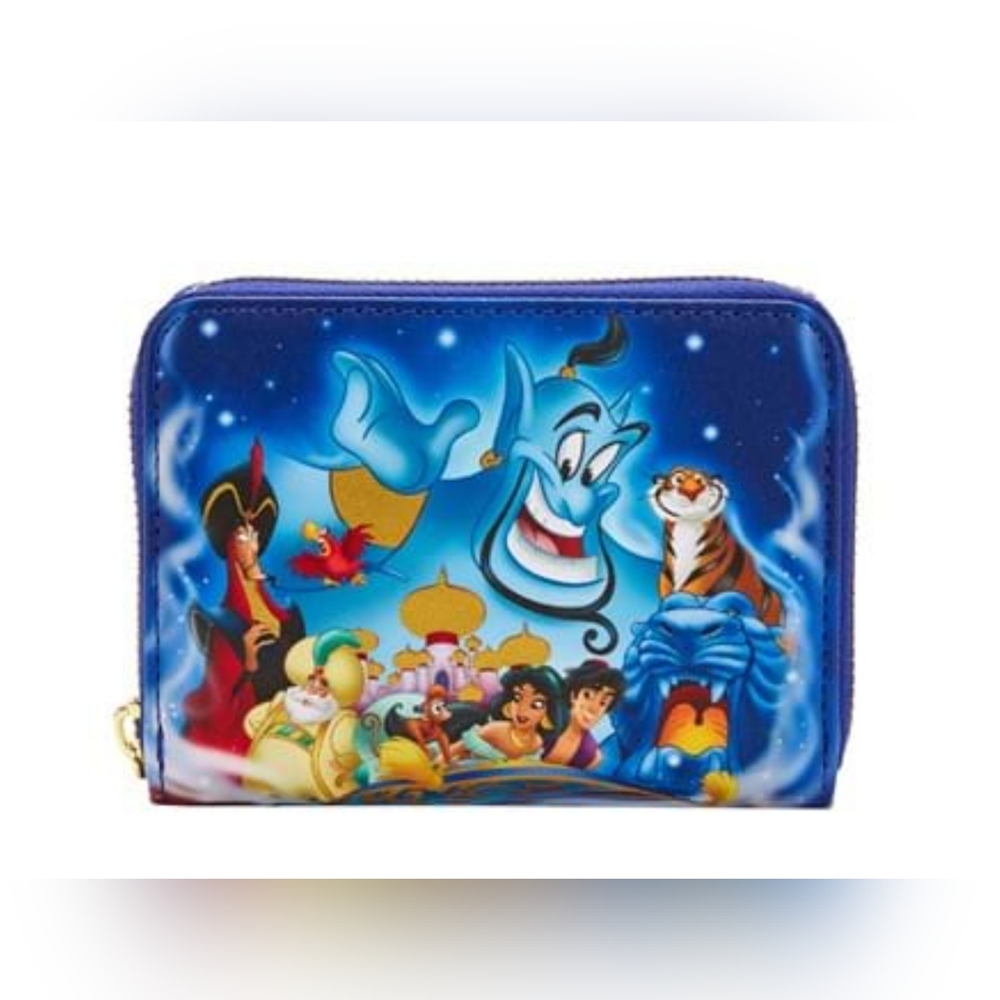 🎉❗️SALE❗️🎉 Loungefly Aladdin 30th Anniversary Disney Ziparound Wallet